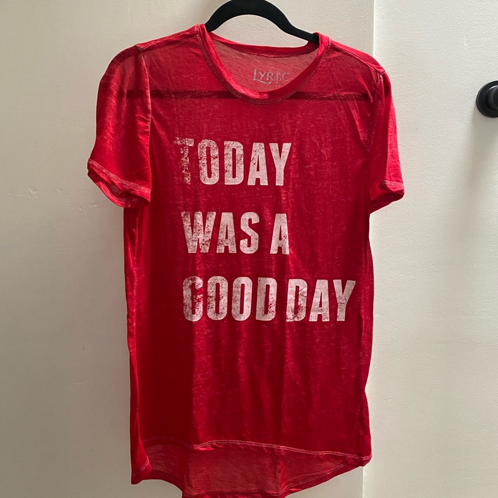 Red Graphic T-Shirt